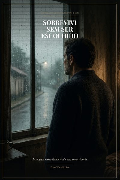 Capa do e-book Sobrevivi sem ser escolhido, de Flávio Vieira.